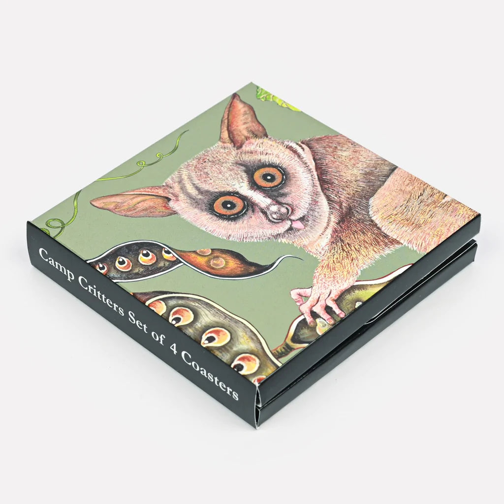 Ardmore Camp Critters Jade Coasters