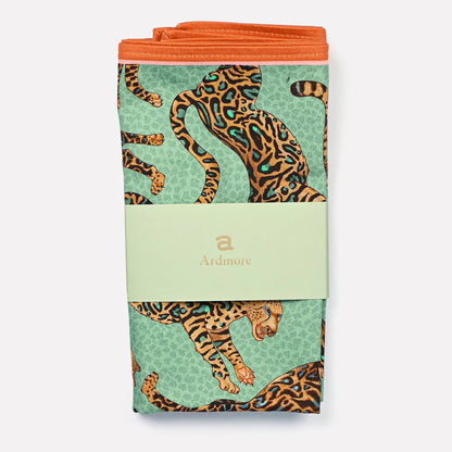 Ardmore Cheetah Kings Jade Napkin
